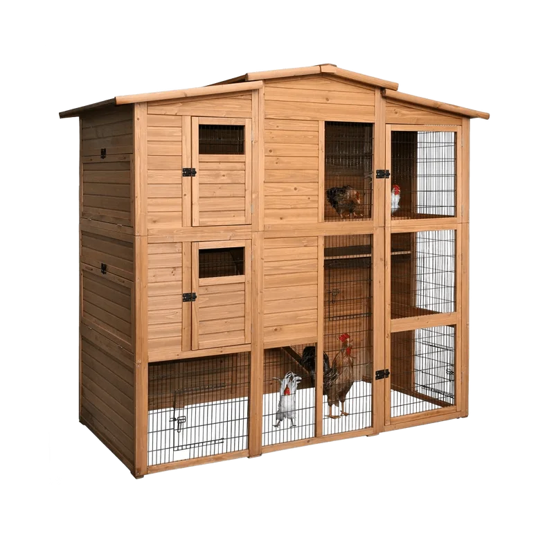 Kerbl Hobbyfarming kippenhuis met 2 verdiepingen