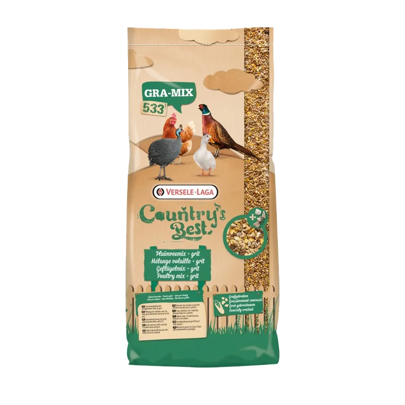 Versele-Laga Country's Best GRA-MIX pluimveemix met grit 20 kg